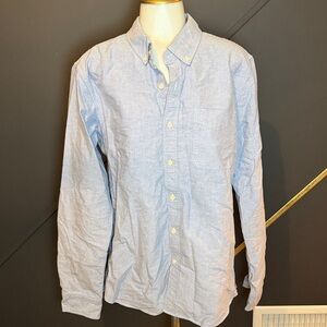 Men’s Outerknown Light Blue Casual Button Down Shirt